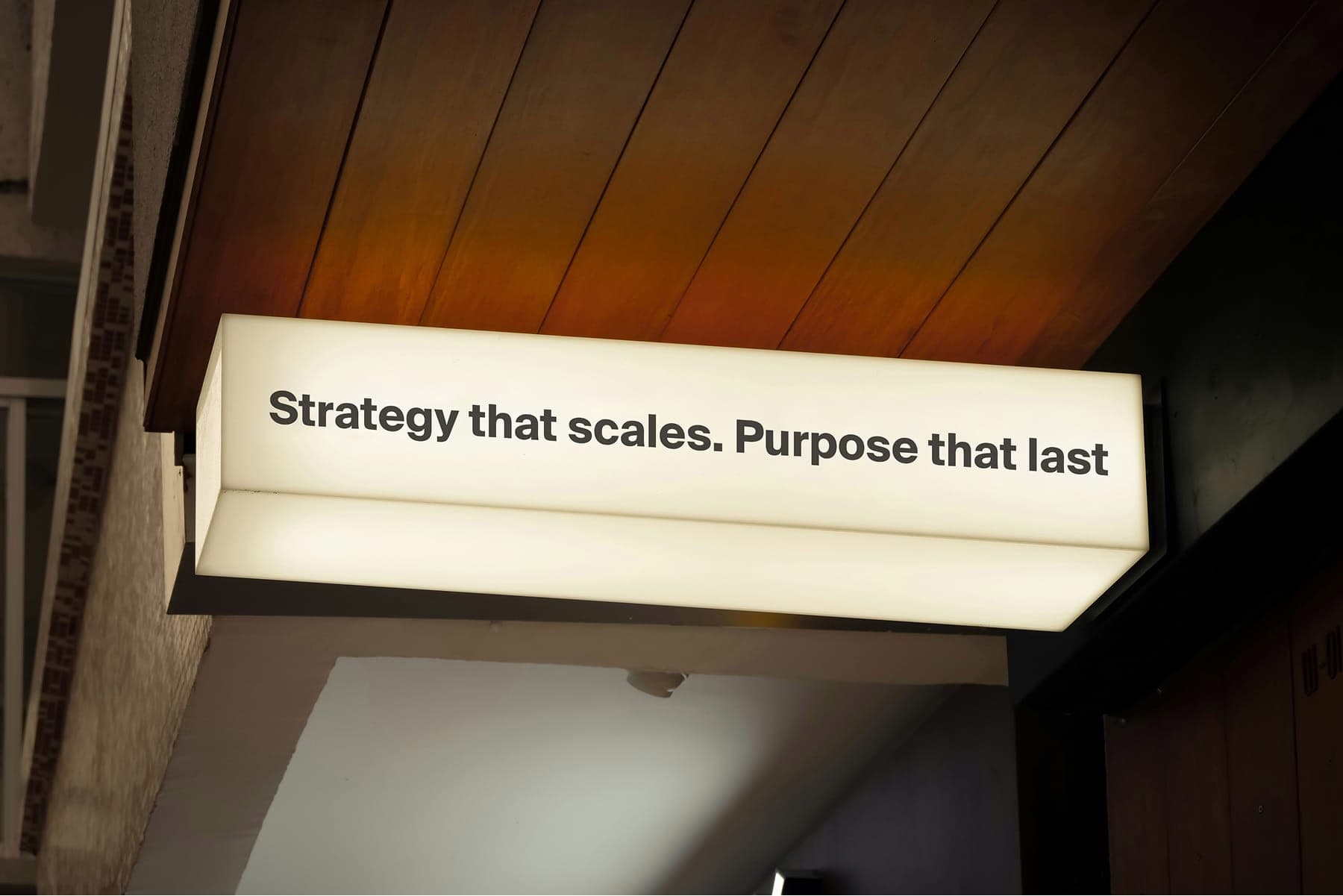 mont business image: Strategy that sacles. Purpose that last